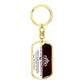 To My Badass Granddaughter, I Will Love You Always - Swivel Keychain