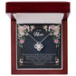To My Mom, Thank You For Being My Friend - Love Knot Necklace